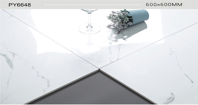 Wholesale Fine Quality Home Decoration Black Marble Porcelain Flooring Tiles 600*600MM  TP6775