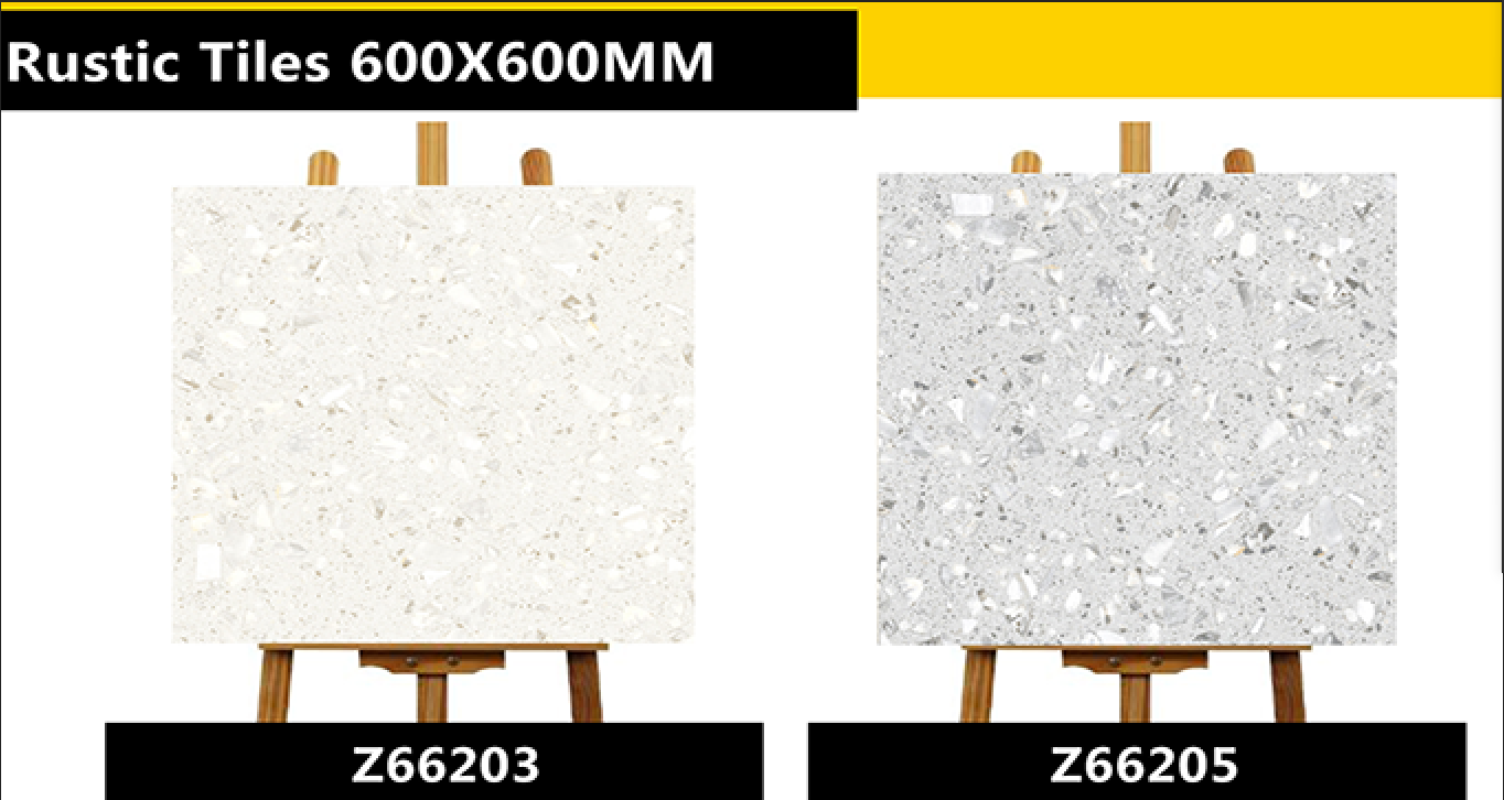 Hot Sale Tarrazzo Porcelain Tiles Rustic Terrazzo Flooring for Outdoor  Tiles 600*600 MM Z66203