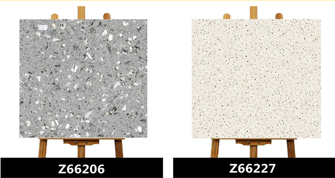 Cheap Wholesale Cement Grey Color Porcelain Terrazzo Floor Precast Ceramic Building Stone Terrazzo Tile 600*600MM Z66229