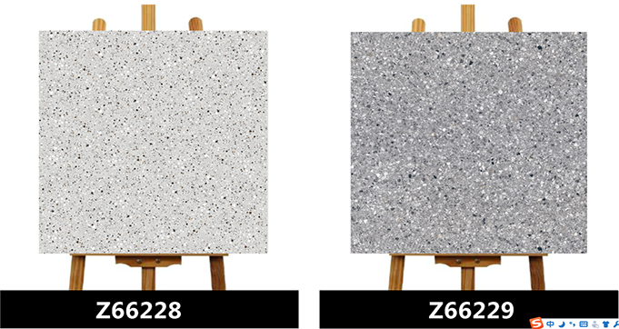 Factory Direct Sale Rustic Tiles Terrazzo Porcelain Floorinig 600*600MM Z66206 for Hard Flooring