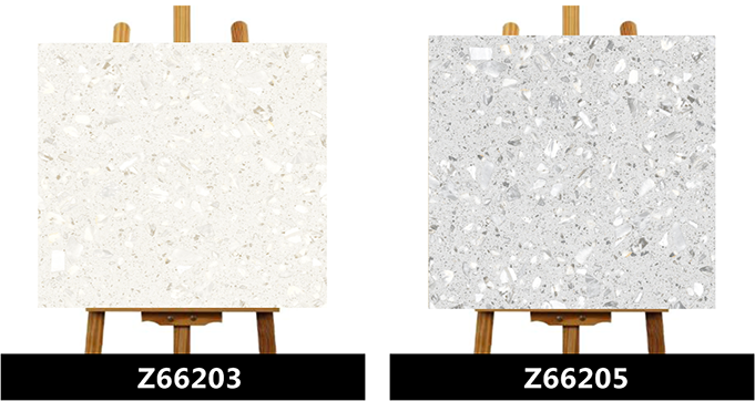 Factory Direct Sale Rustic Tiles Terrazzo Porcelain Floorinig 600*600MM Z66206 for Hard Flooring