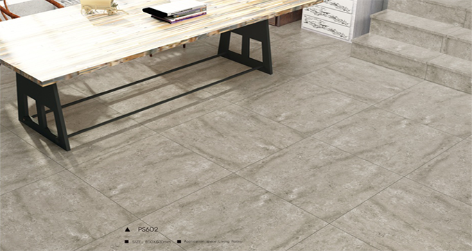 Modern Design Cement Conrete Look Matt Finish Rustic Floor Tile Porcelain Tile PS602