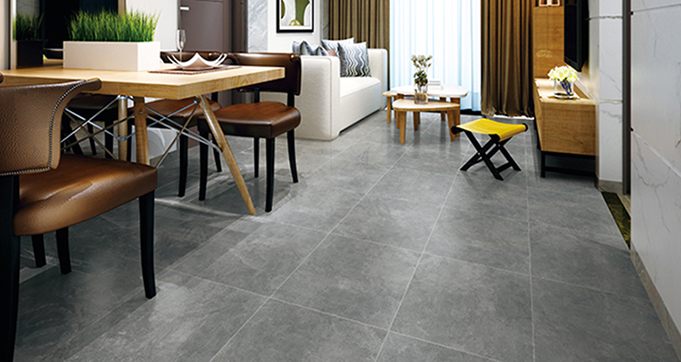 Factory Direct Sale Anti-Slip Rustic Tiles Matt Finishing Cement Look Ceramic Flooring SK6C603
