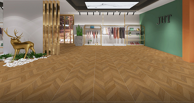 Fashion and Ventage Design High Quality 600*1200 MM Wood Imitation Texture Porcelain Tiles for Indoor and Outdoor Flooring  12983