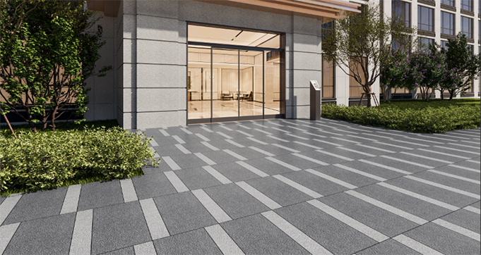 High Pressure Resistance and  Anti-Slippery Paving Stone Granite Look  Outdoor Porcelain Tiles HSY3605 by Torch Groups