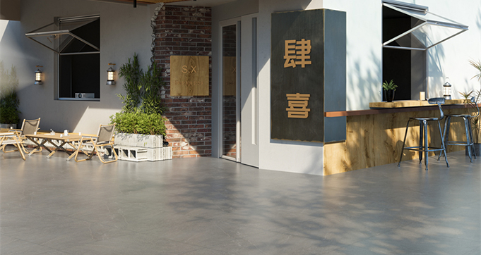 Hot Sale Garden Passageway Dark Gray Outdoor Tiles Sandstone Floor Tile Non-Slip Outdoor Floor Paving Stone YLH623